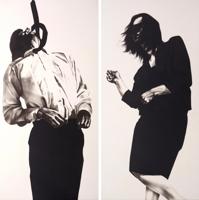 2 Large Robert Longo GRETCHEN & ERIC Lithographs - Sold for $51,200 on 11-15-2025 (Lot 234).jpg
